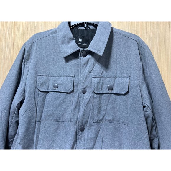 All In Motion - Men's Lightweight Insulated Jacket - Grey - Medium - Picture 14 of 16